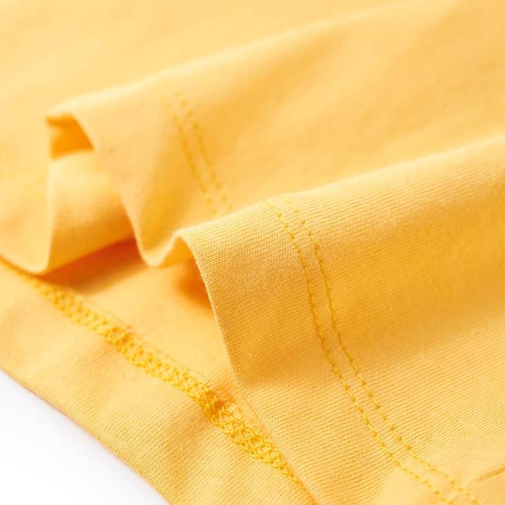 Immagine prodotto VidaXL Maglietta per bambini ocra chiaro 128,Materiale: 100 (128)