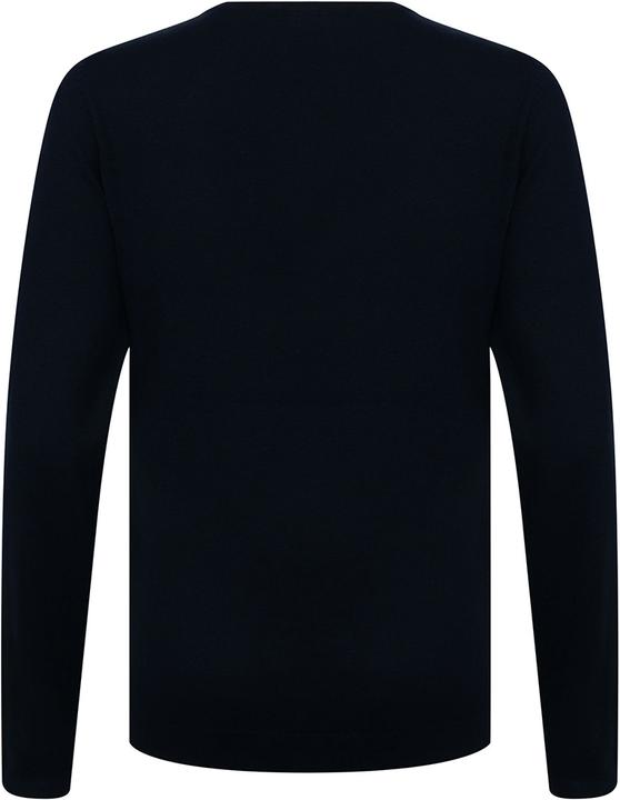 Image du produit Henbury Pull en maille fine avec encolure en V (S)