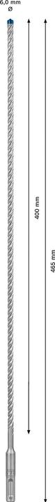 Produktbild Bosch Professional Zubehör EXPERT SDS plus-7X Hammerbohrer, 6 x 400 x 465 mm (6 Millimeter)