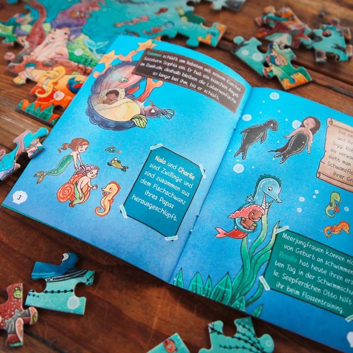 Immagine prodotto Sirene. Puzzle nel libro (100 pezzi)