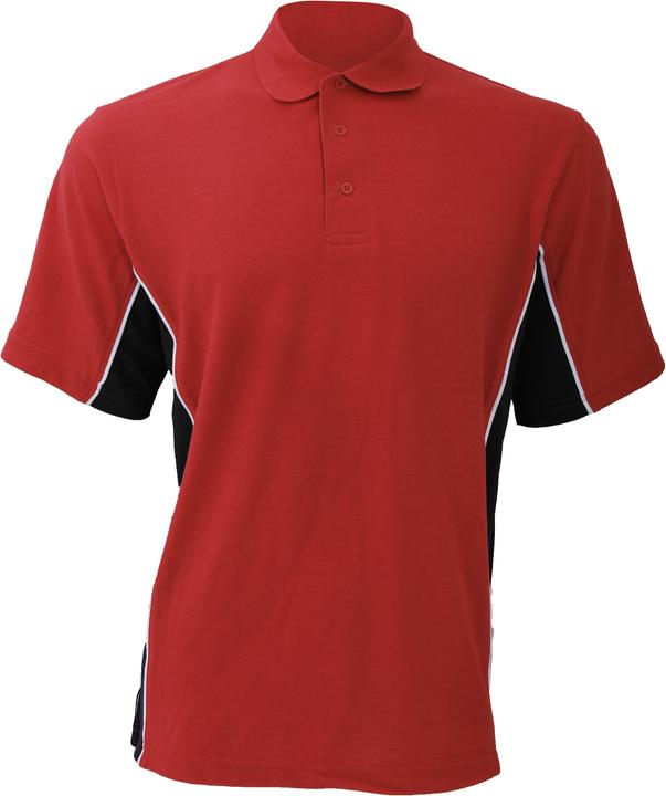 Gamegear Track Piqué PoloShirt Kurzarm Einsätze in Kontrastfarbe