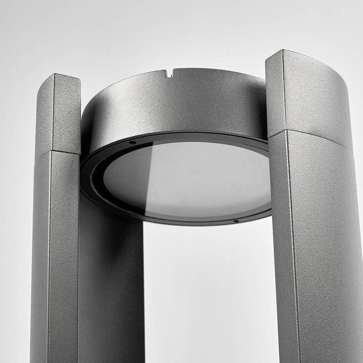 Image du produit Lucande Dylen Short LED Extérieur Jardin Lumière IP65 Graphite (IP65)