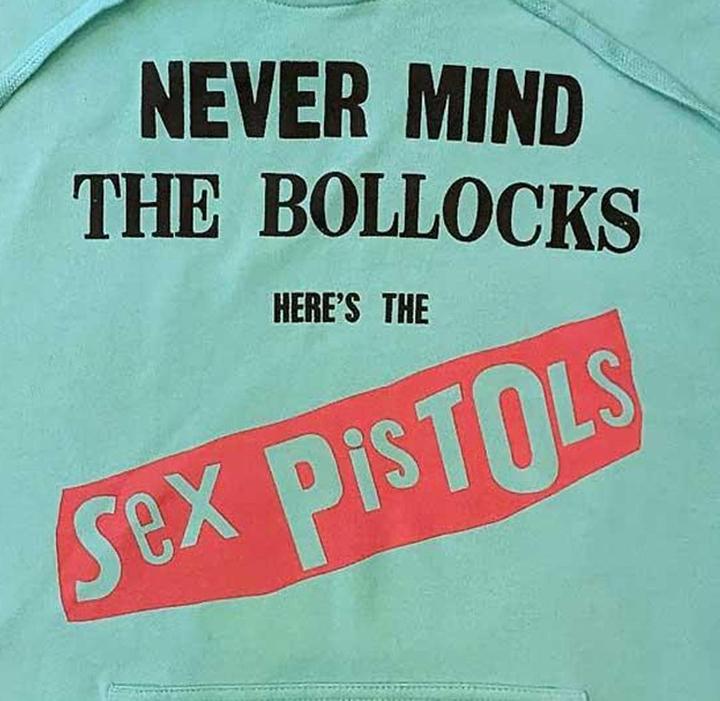 Immagine prodotto Sex Pistols Never Mind The Bollocks Felpa con Cappuccio Album Adulto Unisex (M)