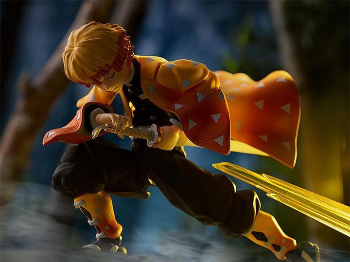 Actual product image Max Factory Demon Slayer - Figma: Zenitsu Agatsuma - DX Edition