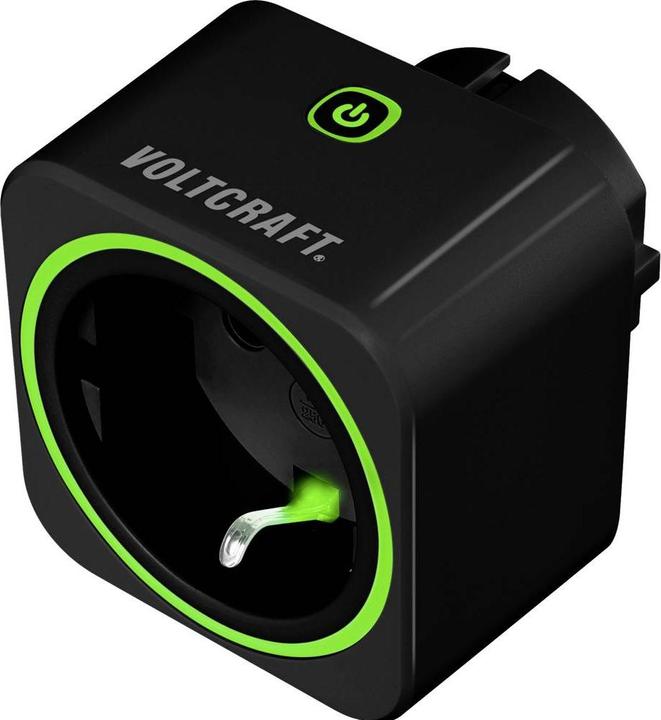 Voltcraft SEM6000 BLACK Energy cost meter Bluetooth® interface, data export, data logger function, TR