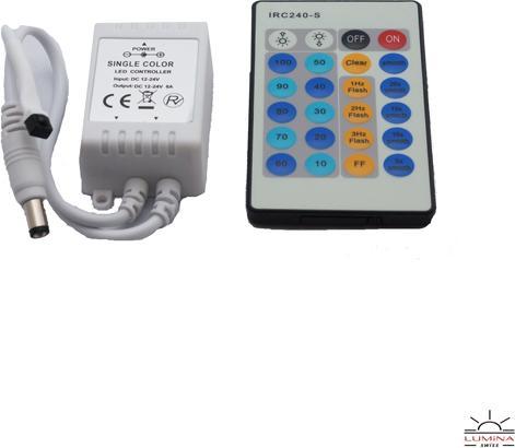 Produktbild Lumina Swiss 24 Tasten Infrarot Fernbedienung Unicolor