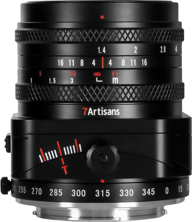 Actual product image 7artisans 50mm f/1.4 Tilt Shift for MFT (APS-C / DX, full size)