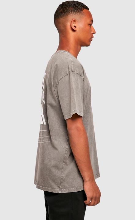 Actual product image Merchcode Love In The Air Acid Washed Heavy Oversize Tee - 136177 (XXL)