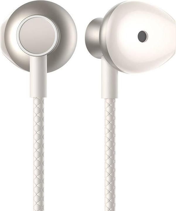 Productafbeelding Joyroom Magnetische Bluetooth koptelefoon Sport nekband oordopjes 14,2mm - Wit (ANC, 30 h, Draadloze)