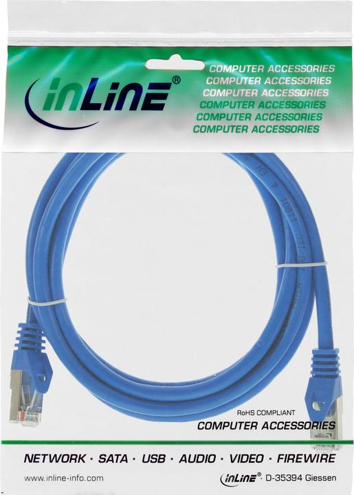 Produktbild InLine Patchkabel (SF/UTP, CAT5e, 2 m)
