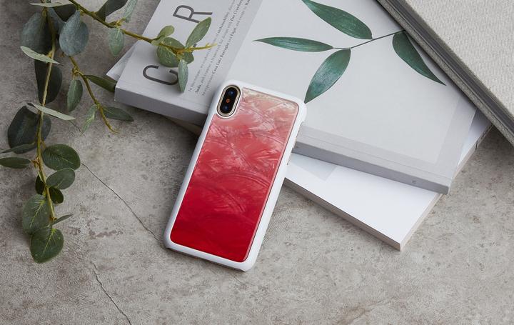 Image du produit Ikins SmartPhone case iPhone XS/S rose lake white (Apple iPhone XS)