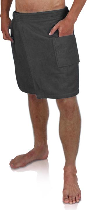 Actual product image Normani Mens Organic Cotton Sauna Kilt Mersin