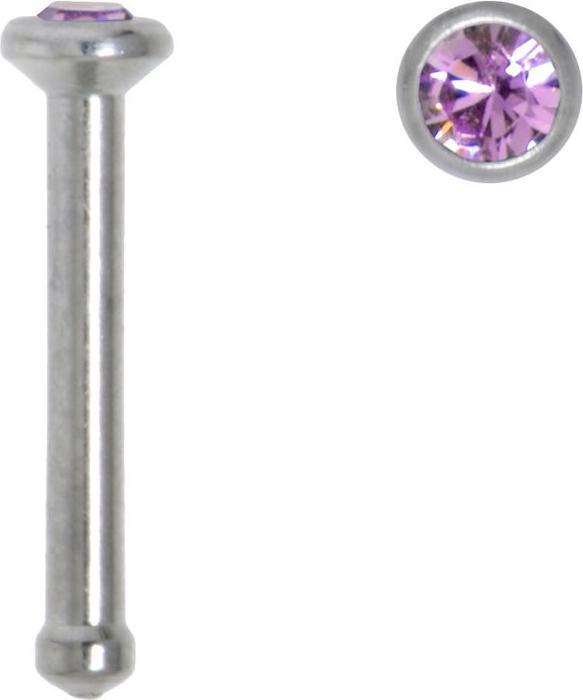 Bijouteria Nasenpiercing (Edelstahl, Kristall)