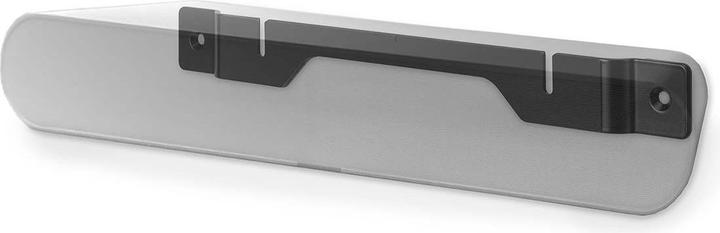 Actual product image Nedis Soundbar Bracket | Compatible with: Sonos® Ray™ | Wall | 2 kg | Fixed | ABS / Steel | Black (1 pcs., Wall installation)