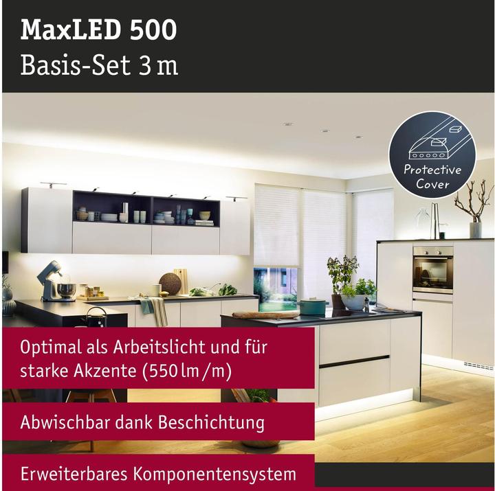 Produktbild Paulmann MaxLED 500 Stripe Set (Warmweiss, 300 cm, Indoor)