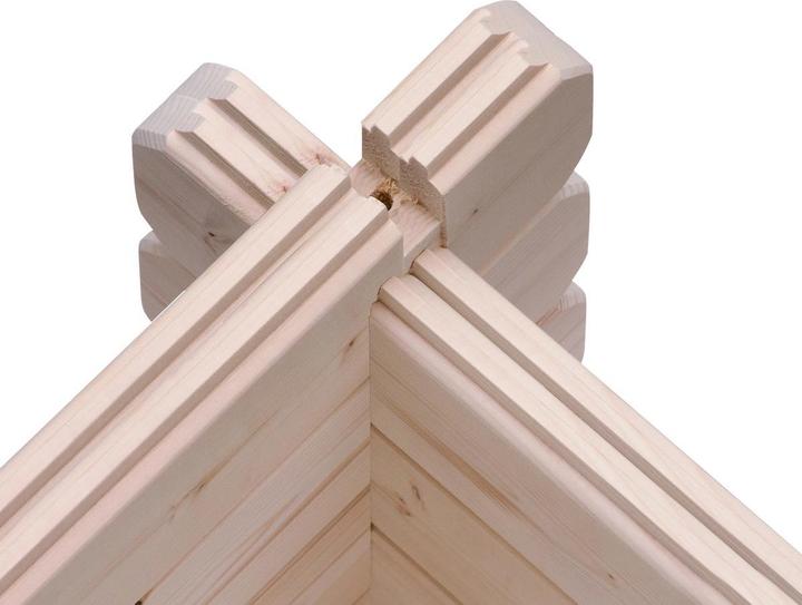 Produktbild Karibu Blockhausgarage mit Tor