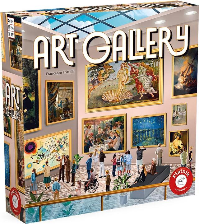 Actual product image Piatnik Art Gallery f (German, French, Czech, Slovak)