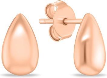 Image du produit Brilio Silver - Drops rose gold earrings EA1149R
