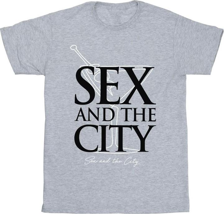 Sex and the City Martini Logo TShirt (4XL)