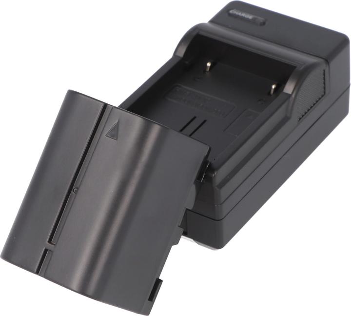 Image du produit XCell Chargeur rapide compatible avec JVC BN-V408 Batterie BN-V416, BN-V428 (Chargeur de batterie d'appareil photo)