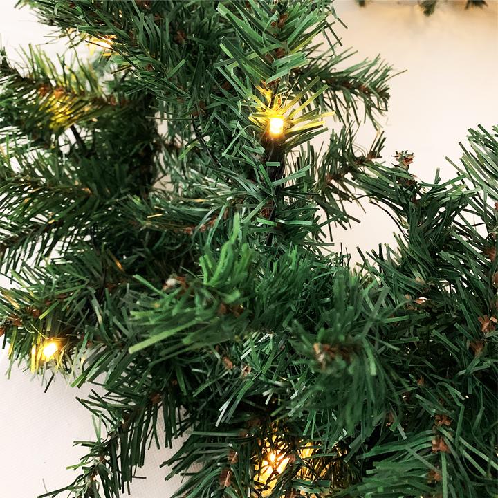 Produktbild Inda-Exclusiv XXL 100 LED Tannengirlande Lichterkette 810cm Girlande innen und aussen (8.10 m)