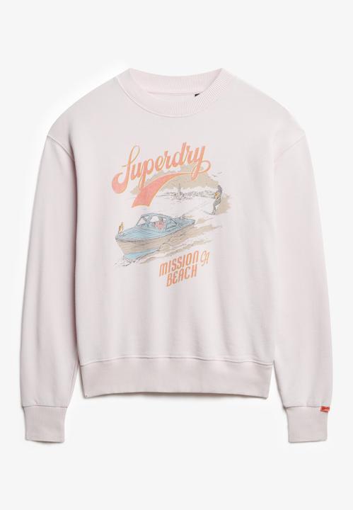 Immagine prodotto Superdry Lässiges Souvenir Sweatshirt mit Grafik und Rundhalsausschnitt (10)