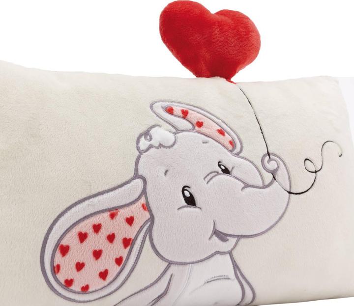 Produktbild NICI 61490 Kissen Love Elefant 43x25cm GREEN