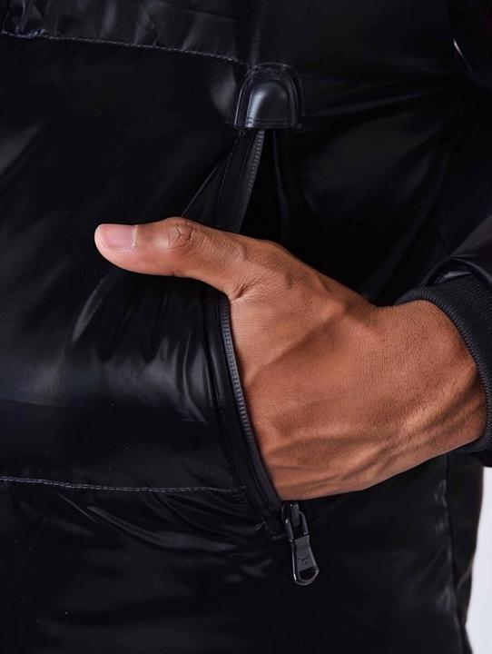 Actual product image Project X Paris Ultra shiny hooded down jacket (L)