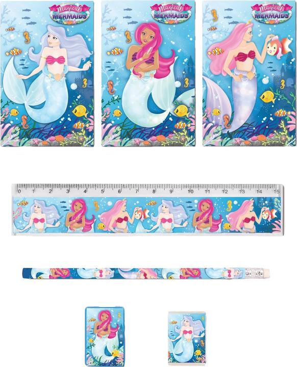 Produktbild Henbrandt SchreibwarenSet Meerjungfrau 5erPack