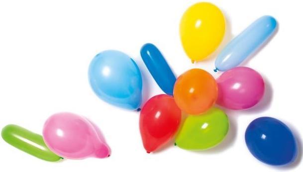 Everts Balloons made of latex different. Colours and shapes (10 x)