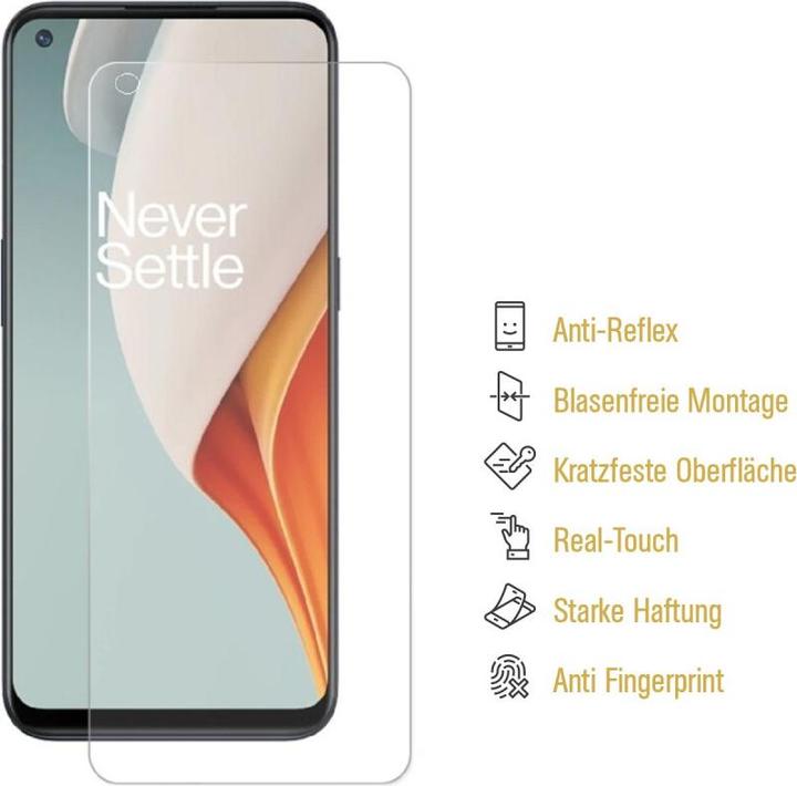 Produktbild Protectorking 6x Panzerfolie Anti-Shock matt entspiegelt (6 Stück, OnePlus Nord N100)