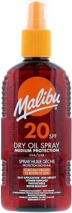 Actual product image Malibu Dry Oil Spray (Suntan oil, SPF 20, 200 ml)