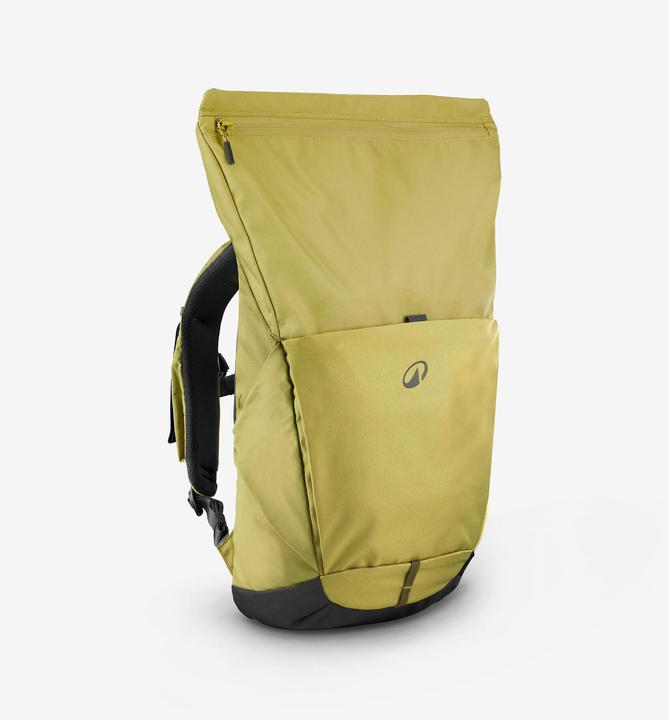 Actual product image Quechua Wanderrucksack Rolltop - NH500 Escape 16 L + 4 L khaki (21 l)
