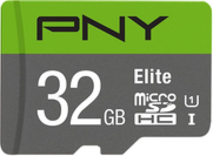 Actual product image PNY Elite (32 GB, microSDHC, U1, UHS-I)