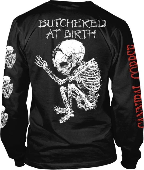 Actual product image Cannibal Corpse Butchered At Birth Baby (Longsleeve) (XXL)