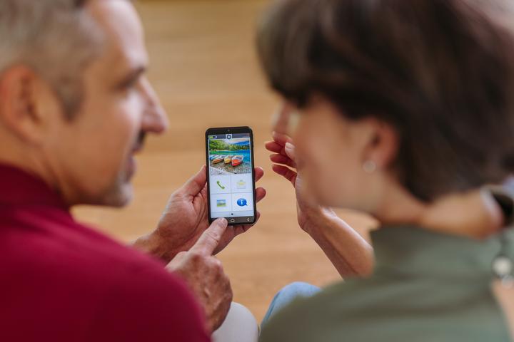 Image du produit Emporia Smart.7 lite (128 Go, Noir, 5.45", SIM simple, 4G)