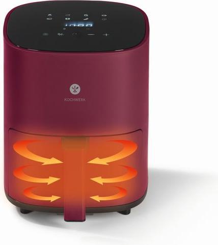 Produktbild Kochwerk Heissluft-Fritteuse 3 l, Rot