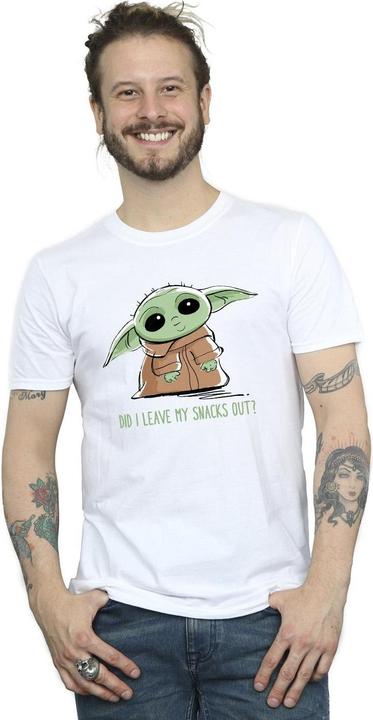 Produktbild Star Wars The Mandalorian Grogu Snacks Meme TShirt (4XL)