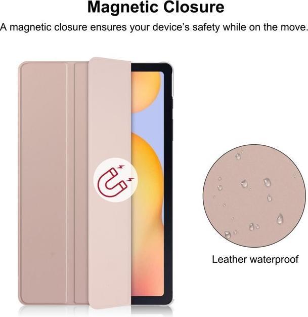 Image du produit MU Classic Étui en cuir pliable trois fois (Galaxy Tab A7 10.4 (2020))
