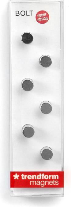 Produktbild Trendform Magnete BOLT 6er Set silbern (6 x)
