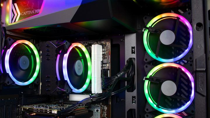 Produktbild Captiva Advanced Gaming I67-595 Core i7 RTX 3050 (Intel Core i7-11700F, 16 GB, 1000 GB, GeForce RTX 3050)