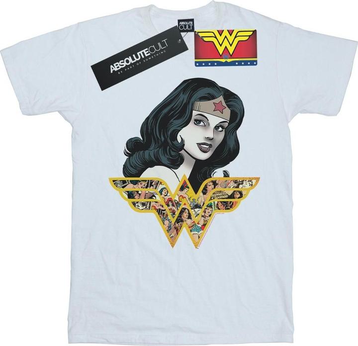 Produktbild Wonder Woman Retro Collage TShirt Mädchen (140, 146)