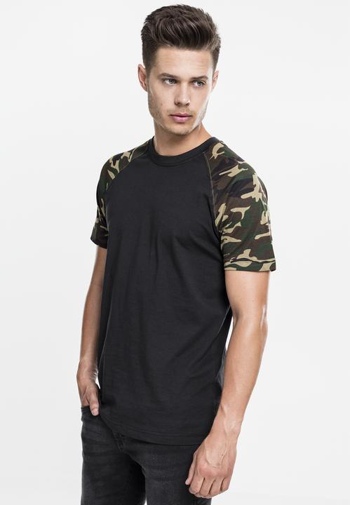 Actual product image Urban Classics Raglan Contrast Tee (S)
