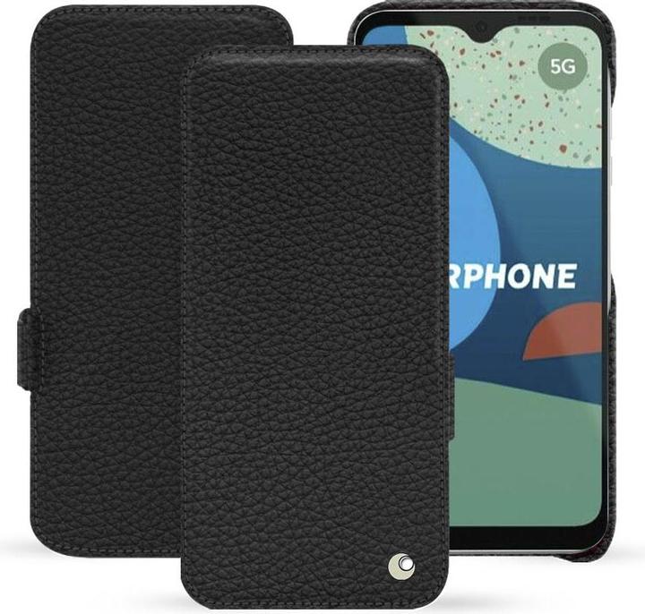 Actual product image Noreve Horizontal leather flap shell (Fairphone 4)