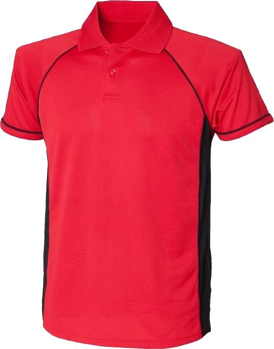 Finden & Hales Sport PoloShirt Panel Performance