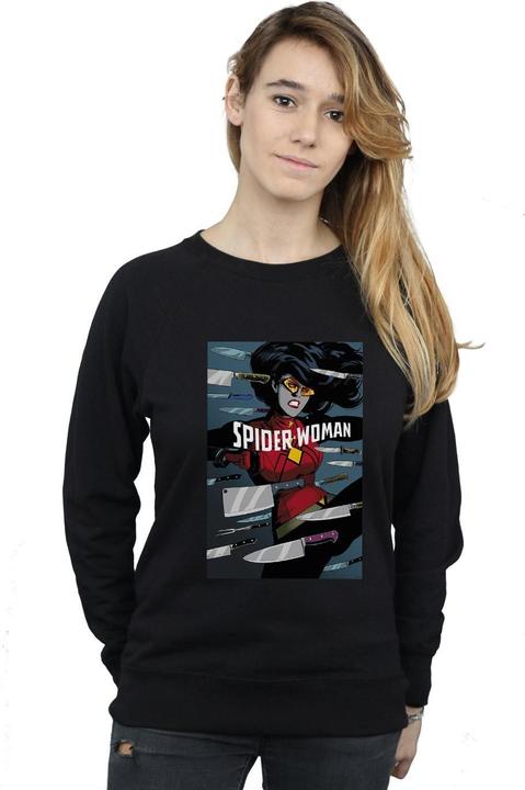 Produktbild SpiderWoman Cover Sweatshirt (M)