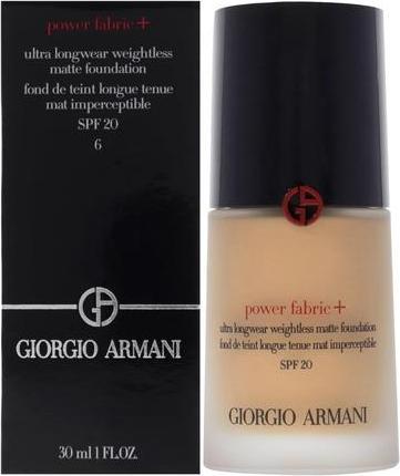 Actual product image Giorgio Armani Power Fabric Fond De Teint 6 Fl 30 ml (Brown)