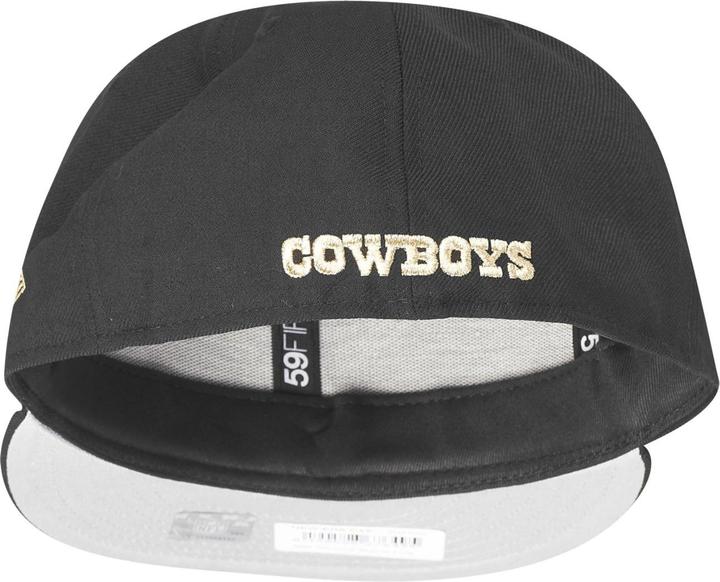 Produktbild New Era 59Fifty Cap - Dallas Cowboys schwarz / gold - 7 3/8 (7 3/8)
