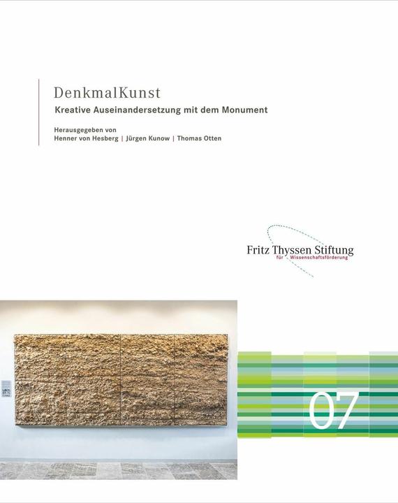 Actual product image DenkmalKunst (German, Ute Chibidziura, Jürgen Kunow, Phillip Dreber, Thomas Otten, Henner von Hesberg, 2024)