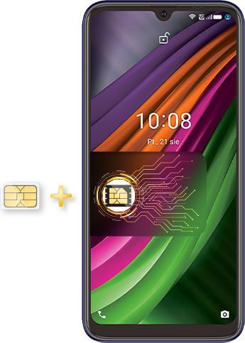 Produktbild Myphone Now (64 GB, Blue, 6", SIM + eSIM, 13 Mpx, 4G)